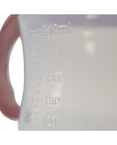 Čaša sa slamkom Cangaroo - Berry, 240 ml, ružičasta - 4