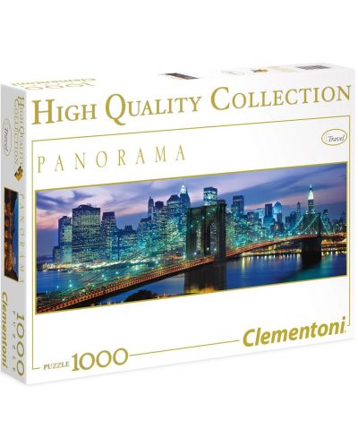 Panoramska zagonetka Clementoni od 1000 dijelova -New York  - 1