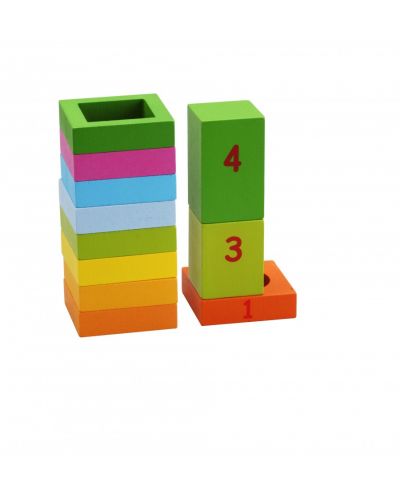 Drveni blokovi – geometrijske figure za igru Classic World - 2