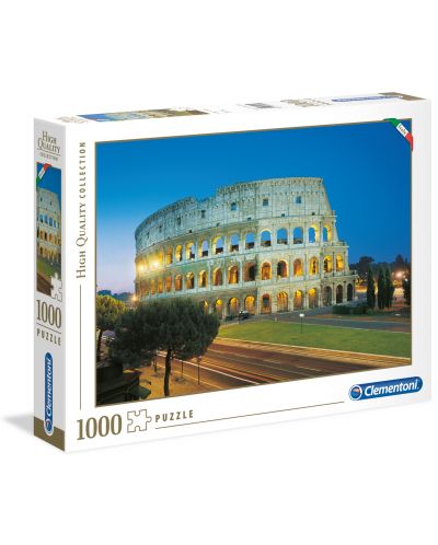 Puzzle Clementoni od 1000 dijelova - Koloseum u Rimu - 1