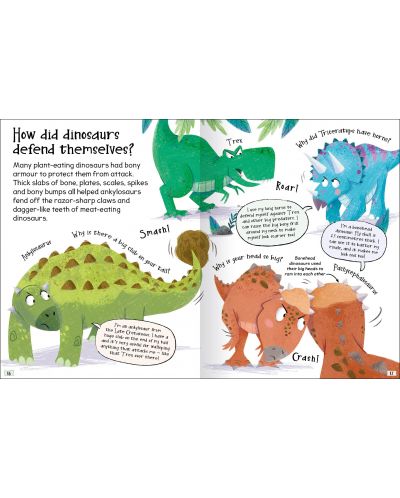 Curious Questions and Answers: Dinosaurs (Miles Kelly) - 3