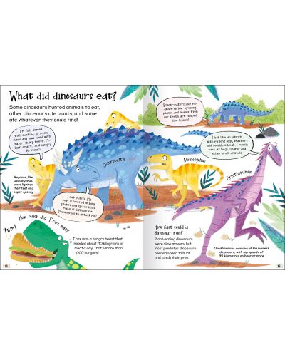 Curious Questions and Answers: Dinosaurs (Miles Kelly) - 4