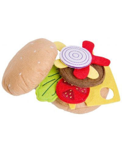 Igralni set Classic World – Tekstilni hamburgeri - 2