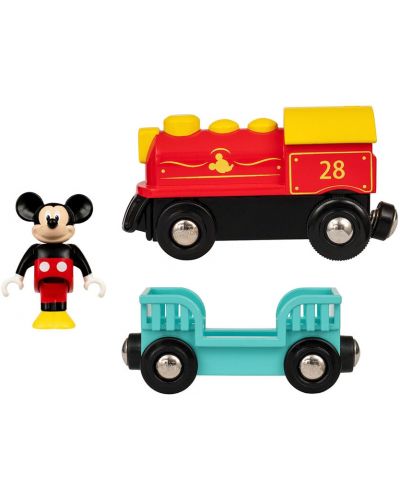 Drvena igračka Brio – Vlak Mickeyja Mousea - 3