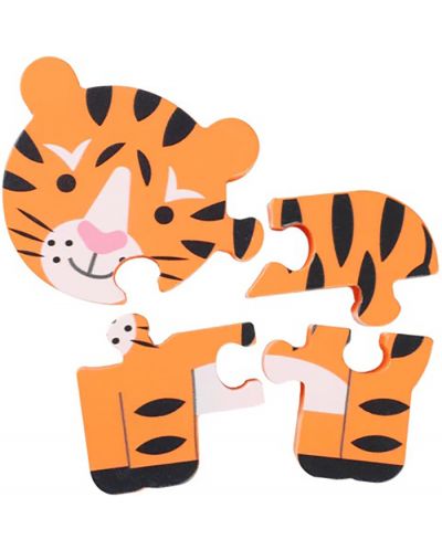 Drvena slagalica Orange Tree Toys - Tigar - 3