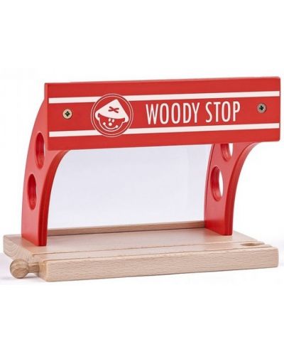 Drvena igračka Woody – Željeznički kolodvor - 1