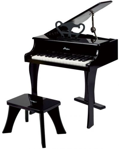 Drvena igračka Hape - Klavir, crni - 1