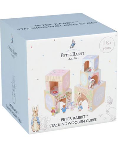 Drvene kocke za slaganje Orange Tree Toys Peter Rabbit - 6