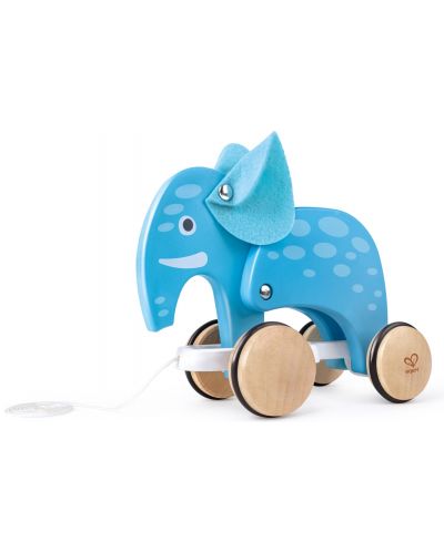 Drvena igračka HaPe International  - Slon na kotačima - 1