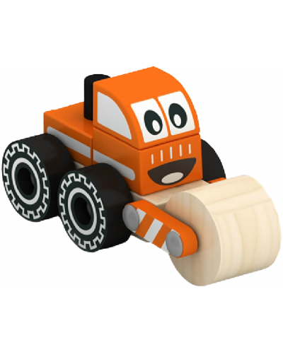 Drvena igračka za sastavljanje Acool Toy - Valjak, 4 dijela - 1