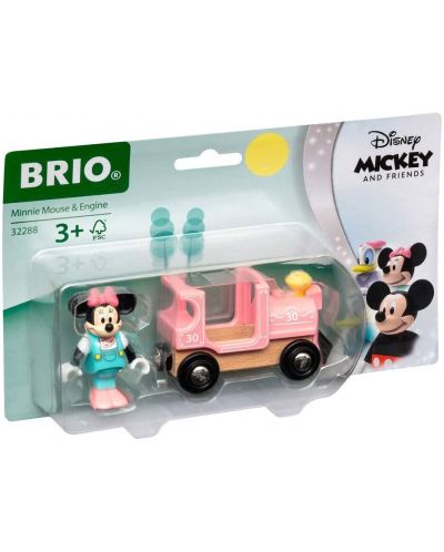 Drvena igračka Brio – Vlak Minnie Mousea - 4
