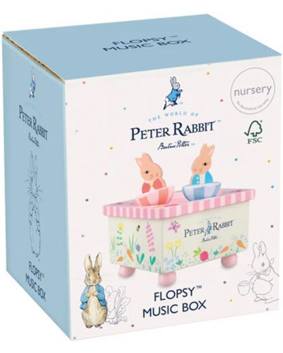 Drvena glazbena kutija Orange Tree Toys Peter Rabbit - Ružičasta - 2