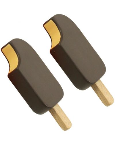 Drvena igračka Bigjigs - Sladoled - 2