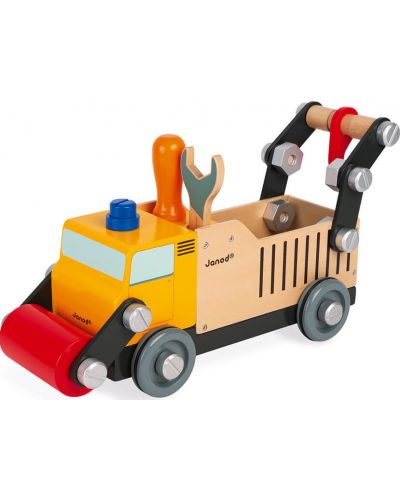 Drvena igračka Janod - Napravite kamion Diy Brico Kids - 4