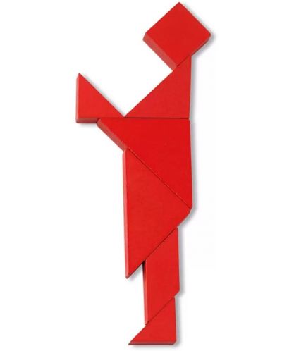 Drvena igra Cayro - Tangram za četvero - 3