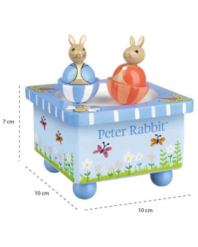 Drvena glazbena kutija Orange Tree Toys Peter Rabbit - 3