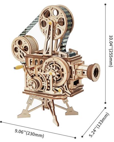 Drvena 3D slagalica Robo Time od 183 dijela - Vitaskop - 2
