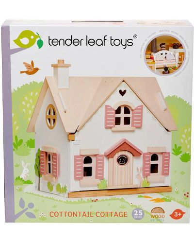 Drvena kućica za lutke Tender Leaf Toys - Naša kućica - 7