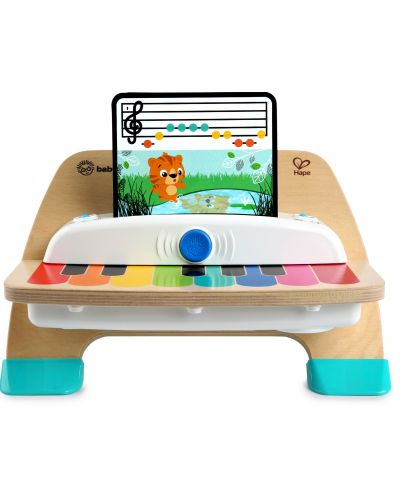 Drvena glazbena igračka Hape - Senzorni klavir - 1