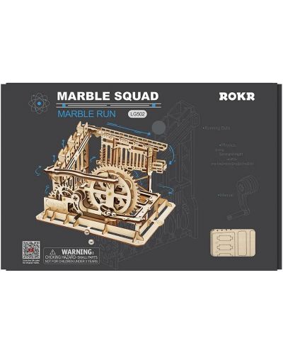 Drvena 3D slagalica Robo Time od 239 dijelova - Marble Squad - 3