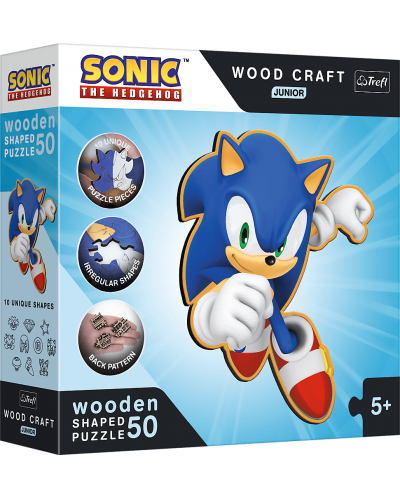 Drvena slagalica Trefl od 50 dijelova - Smart Sonic - 1