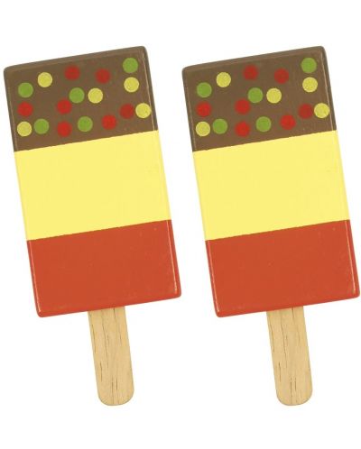 Drvena igračka Bigjigs - Sladoled - 4