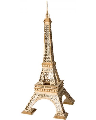 Drvena 3D slagalica Robo Time od 121 dijela - Eiffelov toranj - 1