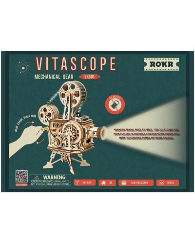 Drvena 3D slagalica Robo Time od 183 dijela - Vitaskop - 3