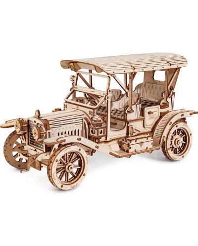 Drvena 3D slagalica Robo Time od 298 dijelova - Vintage auto - 1