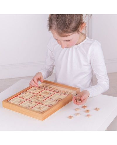 Drvena igra Bigjigs - Sudoku - 3