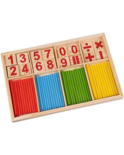 Drvena matematička igra po metodi Montessori Kruzzel  - 1