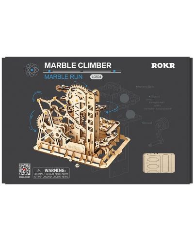 Drvena 3D slagalica Robo Time od 233 dijela - Marble Climber - 3