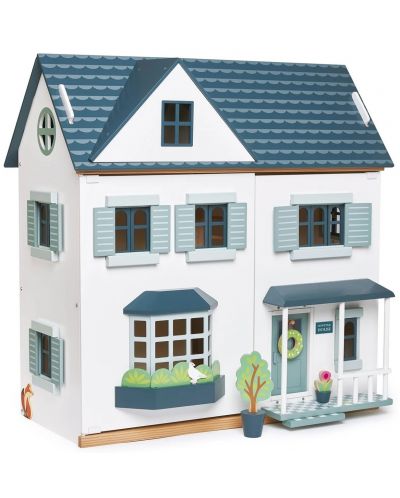 Drvena kućica za lutke Tender Leaf Toys - Dovetail House - 1