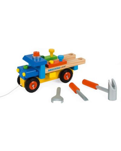 Drvena igračka Janod – Sklopi sam, kamion - 1