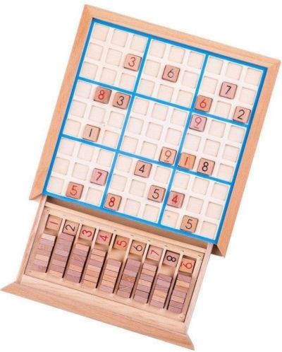 Drvena igra Bigjigs - Sudoku - 1