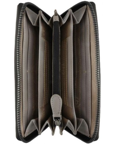 Ženski kožni novčanik Bugatti Bella - Long. RFID zaštita, taupe - 3