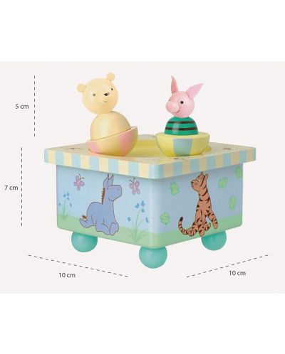 Drvena glazbena kutija Orange Tree Toys - Winnie the Pooh - 4