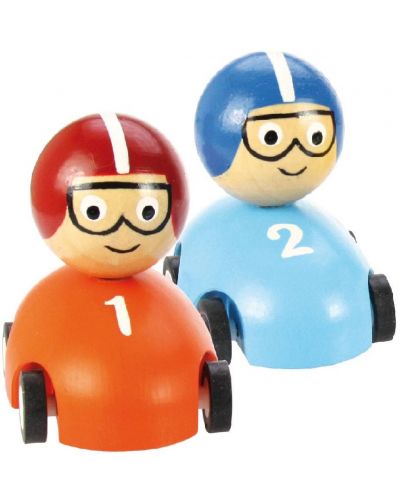 Drvena igračka - Inercijski automobil, tip 2, asortiman - 2