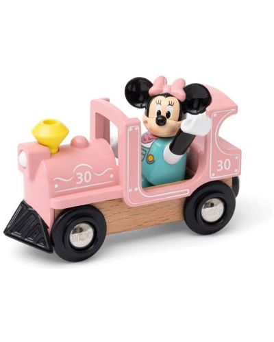 Drvena igračka Brio – Vlak Minnie Mousea - 1