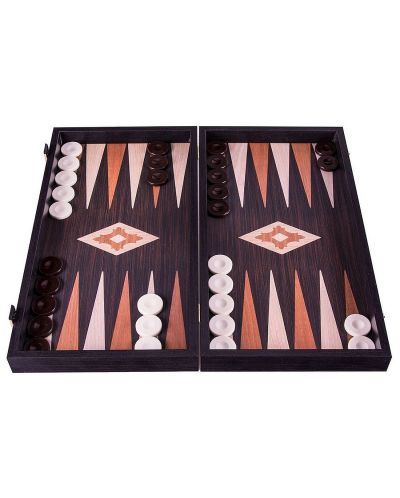 Backgammon Manopoulos - Boja Wenge, 38 x 20 cm - 1