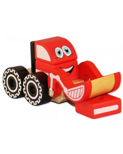 Drvena igračka za sastavljanje Acool Toy - Bager - 2