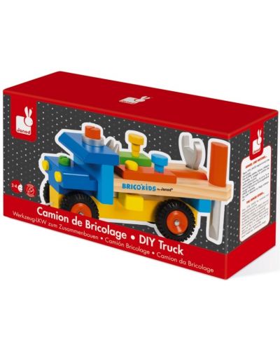 Drvena igračka Janod – Sklopi sam, kamion - 3