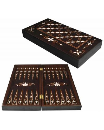 Drveni Backgammon Antic - 1