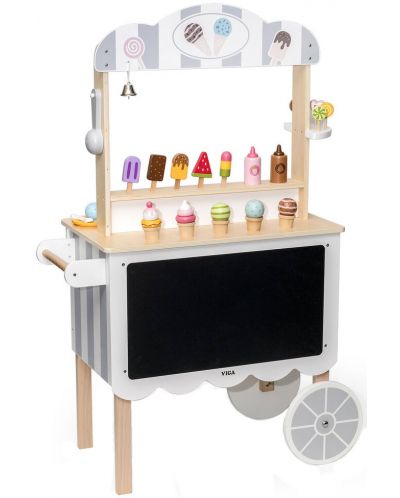 Drvena prodavaonica sladoleda na kotačima Viga - 1