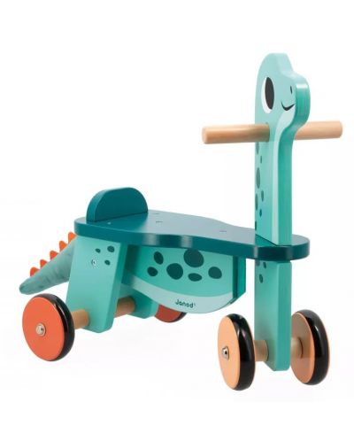 Drvena igračka za jahanje Janod - Dinosaur - 2
