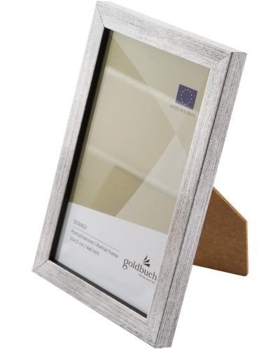 Drveni okvir za fotografije Goldbuch - Srebrnast, 10 x 15 cm - 2
