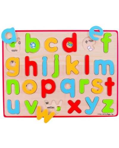 Drvena slagalica Bigjigs - Engleska abeceda - 2