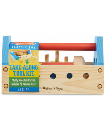 Drvena igračkа Melissa & Doug – Kutija s instrumentima - 2