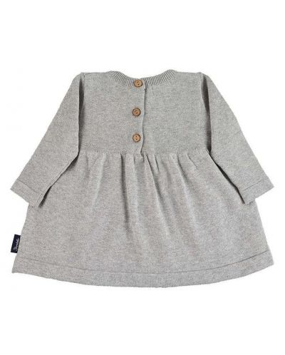 Dječja pletena haljina Sterntaler - 68 cm, 3-6 mjeseci, siva - 2