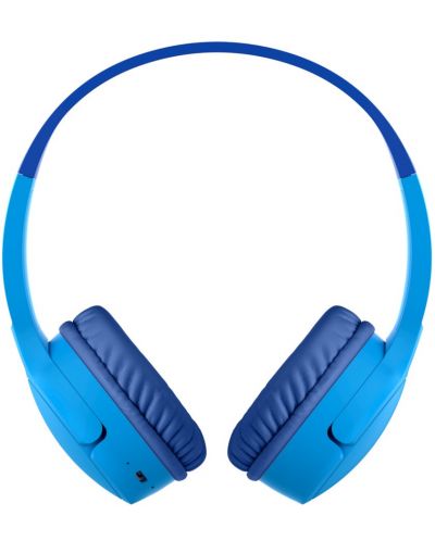Dječje slušalice s mikrofonom Belkin - SoundForm Mini, bežične, plave - 2